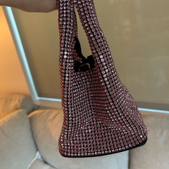 Glamorous Pink Rhinestone Mini Bag - Picture 4 of 8